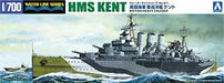 Aoshima 1/700 No.811 British Heavy Cruiser Hmskent Model Kit