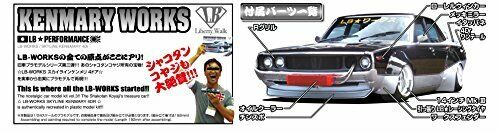 Aoshima 1/24 Lb Works Kenmeri 4dr Plastic Model Kit