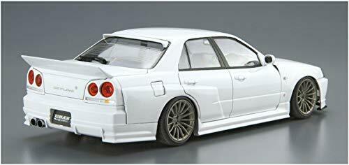 Aoshima 1/24 Scale Nissan Uras Er34 Skyline Type-r 2001 Plastic Model Kit