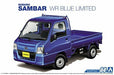 Aoshima 1/24 Subaru Tt1 Samber Truck Wr Blue Limited '11 Plastic Model Kit