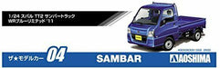 Aoshima 1/24 Subaru Tt1 Samber Truck Wr Blue Limited '11 Plastic Model Kit