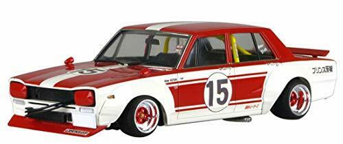 Aoshima 1/24 Syakotankoyaji Official Recognition Skyline 4door Model Kit