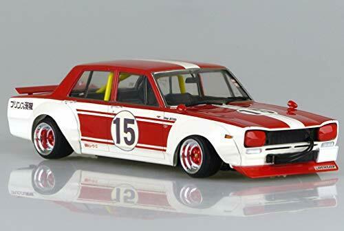 Aoshima 1/24 Syakotankoyaji Official Recognition Skyline 4door Model Kit