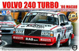 Aoshima 1/24 Volvo 240 Turbo '86 Macau Guia Race Winner Plastic Model Kit