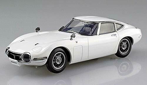 Aoshima 1/32 The Snap Kit Series Toyota 2000gt Pegasus White Painted Kit