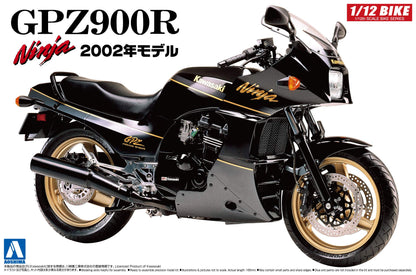 AOSHIMA 42878 Bike 05 Kawasaki Gpz900R Ninja 2002 1/12 Scale Kit- Japan Figure Store - #1 Bring To You The Best Japanese Goods