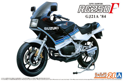 AOSHIMA The Bike No.21 1/12 Suzuki Gj21A Rg250 Gamma '84 Plastic Model- Japan Figure Store - #1 Bring To You The Best Japanese Goods
