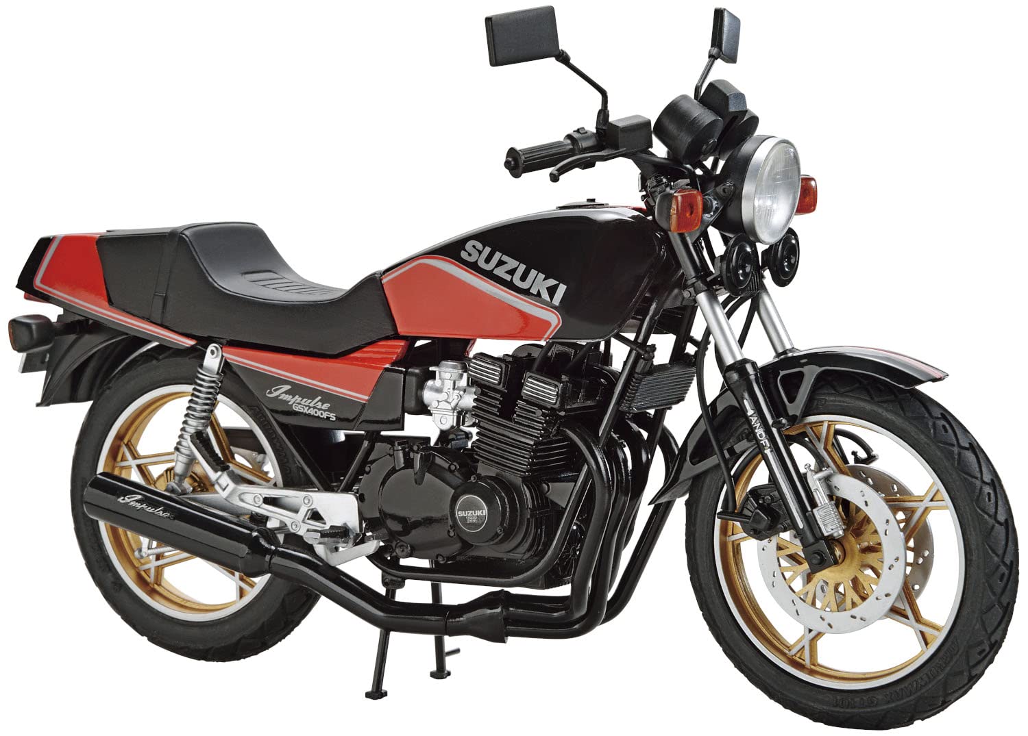 AOSHIMA Bike 1/12 Suzuki Gsx400Fs Impulse Plastic Model- Japan Figure Store - #1 Bring To You The Best Japanese Goods