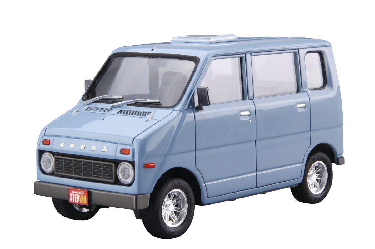 AOSHIMA The Model Car 1/20 Honda Va Life Step Van '74 Plastic Model- Japan Figure Store - #1 Bring To You The Best Japanese Goods