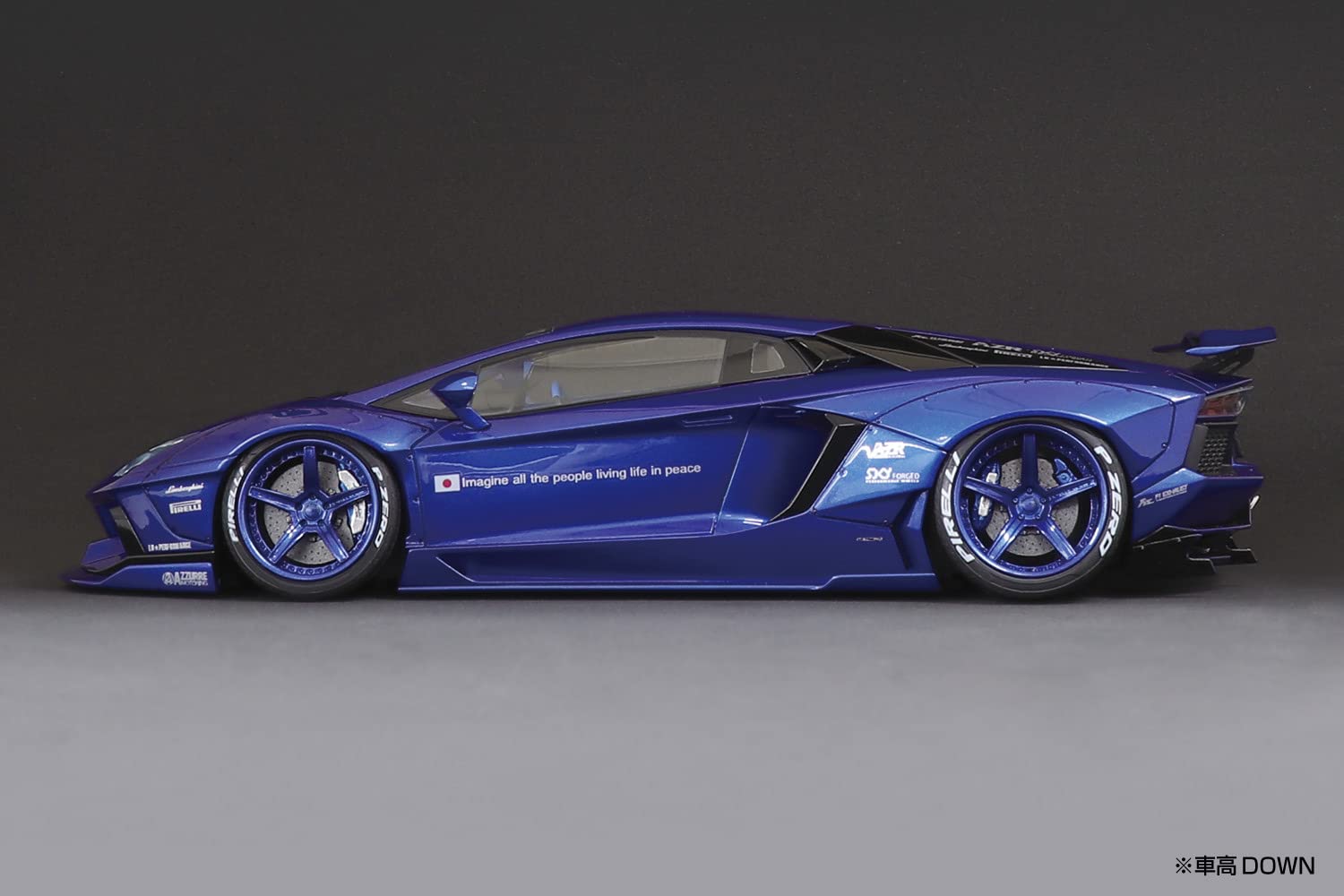 AOSHIMA Liberty Walk 1/24 Lamborghini Aventador Ver.2 Plastic Model- Japan Figure Store - #1 Bring To You The Best Japanese Goods