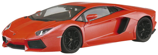 AOSHIMA Pre-Painted 1/24 Lamborghini Aventador '11 Orange Pearl Plastic Model- Japan Figure Store - #1 Bring To You The Best Japanese Goods