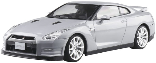 AOSHIMA Pre-Painted 1/24 Nissan R35 Gt-R '14 Ultimate Metal Silver Plastic Model- Japan Figure Store - #1 Bring To You The Best Japanese Goods