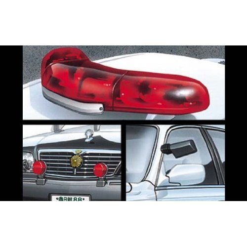 AOSHIMA 47989 Patrol Car Parts A Police Car 1/24 Scale Kit- Japan Figure Store - #1 Bring To You The Best Japanese Goods