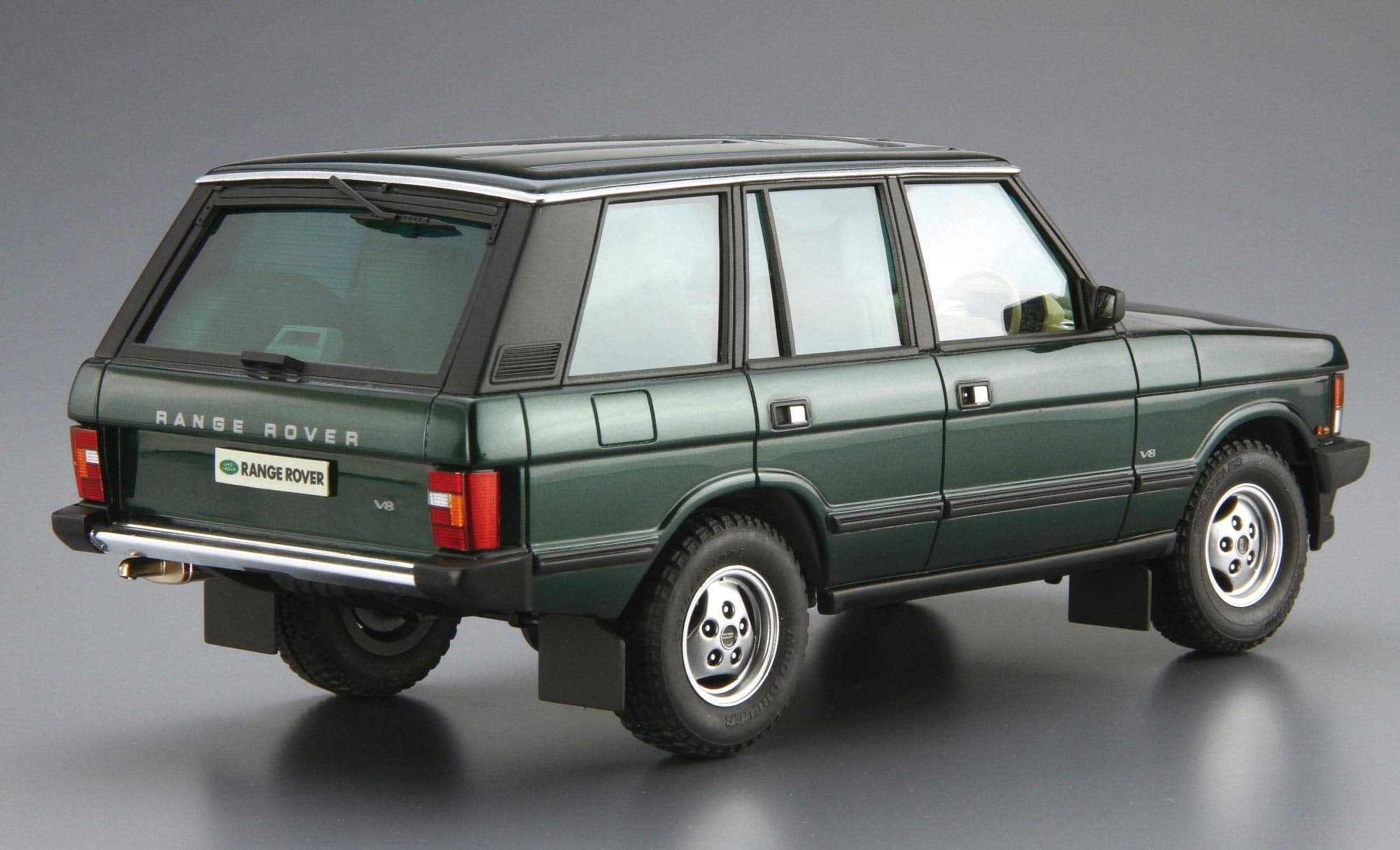 AOSHIMA The Model Car 1/24 Land Rover Lh36D Range Rover Classic '92 Plastic Model- Japan Figure Store - #1 Bring To You The Best Japanese Goods