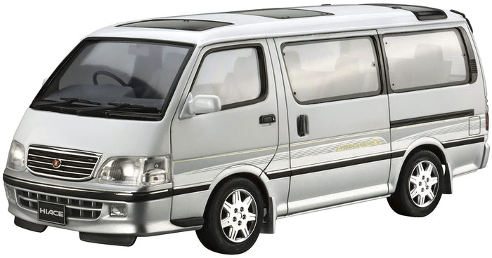 AOSHIMA The Model Car 1/24 Toyota Kzh100G Hiace Super Custom G '99 Plastic Model- Japan Figure Store - #1 Bring To You The Best Japanese Goods