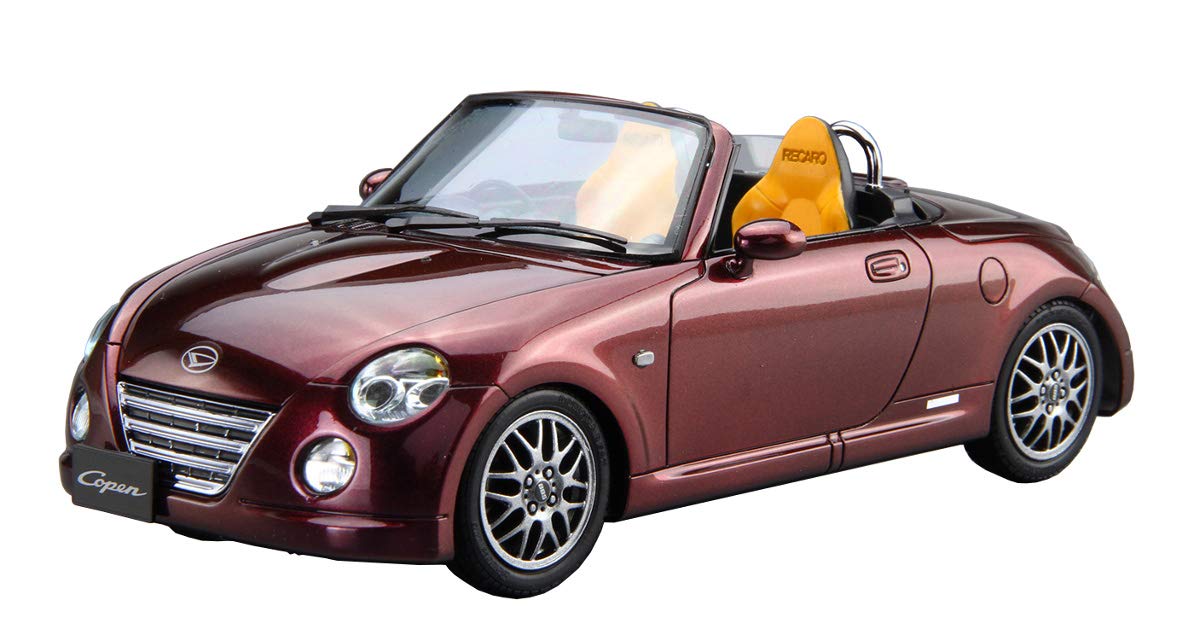 AOSHIMA The Model Car 1/24 Daihatsu L880K Copen Ultimate Edition '06 Plastic Model- Japan Figure Store - #1 Bring To You The Best Japanese Goods