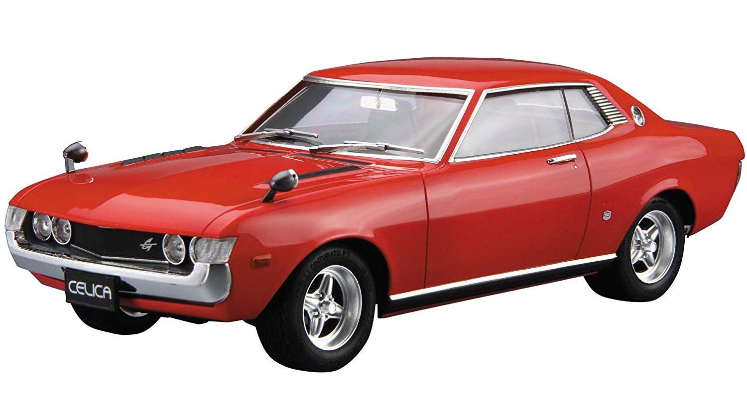 AOSHIMA The Model Car 1/24 Toyota Ta22 Celica 1600Gt 1972 Plastic Model- Japan Figure Store - #1 Bring To You The Best Japanese Goods