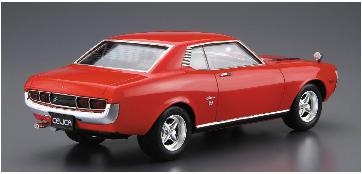 AOSHIMA The Model Car 1/24 Toyota Ta22 Celica 1600Gt 1972 Plastic Model- Japan Figure Store - #1 Bring To You The Best Japanese Goods