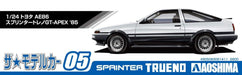 AOSHIMA The Model Car 1/24 Toyota Ae86 Sprinter Trueno Gt-Apex '85 Plastic Model- Japan Figure Store - #1 Bring To You The Best Japanese Goods