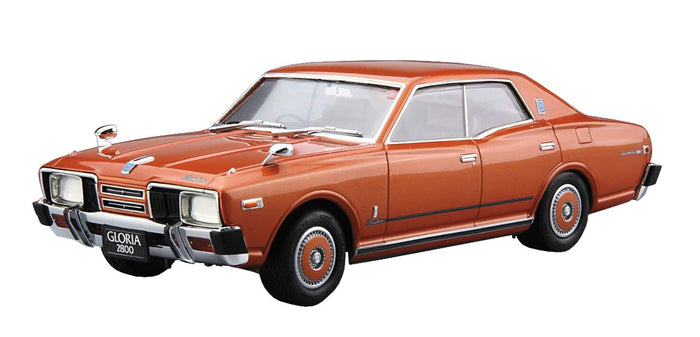 AOSHIMA The Model Car 1/24 Nissan P332 Cedric/Gloria 4Ht280E Brougham '78 Plastic Model- Japan Figure Store - #1 Bring To You The Best Japanese Goods