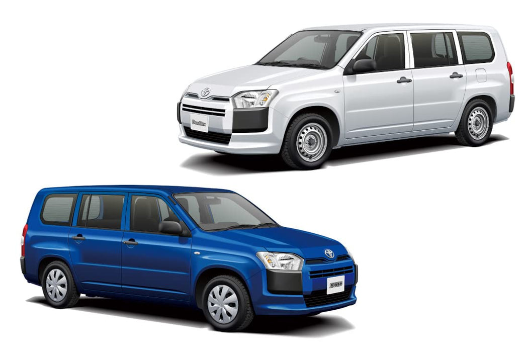 Aoshima The Model Car 1/24 Toyota Ncp160V Probox/Succeed ’14 Plastic Model- Japan Figure Store - #1 Bring To You The Best Japanese Goods