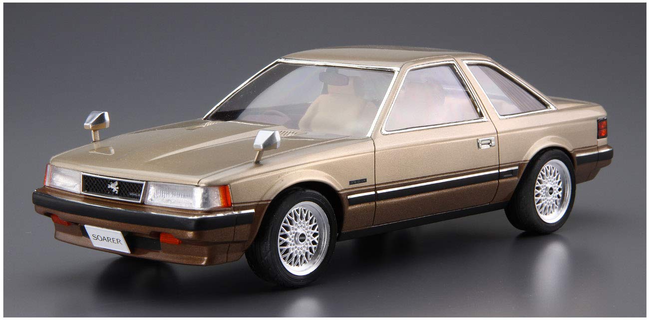 AOSHIMA The Model Car 1/24 Toyota Soarer Mz11 2800 Gt-Extra '81 Plastic Model- Japan Figure Store - #1 Bring To You The Best Japanese Goods
