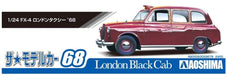 AOSHIMA The Model Car 1/24 Fx-4 London Taxi '68 Plastic Model- Japan Figure Store - #1 Bring To You The Best Japanese Goods