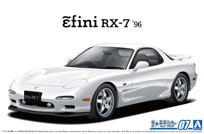 AOSHIMA The Model Car 1/24 Mazda Fd3S Rx-7 '96 Plastic Model- Japan Figure Store - #1 Bring To You The Best Japanese Goods