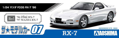 AOSHIMA The Model Car 1/24 Mazda Fd3S Rx-7 '96 Plastic Model- Japan Figure Store - #1 Bring To You The Best Japanese Goods