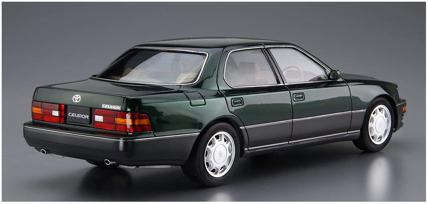 AOSHIMA The Model Car 1/24 Toyota Ucf11 Celsior 4.0C Ver. F Package '92 Plastic Model- Japan Figure Store - #1 Bring To You The Best Japanese Goods