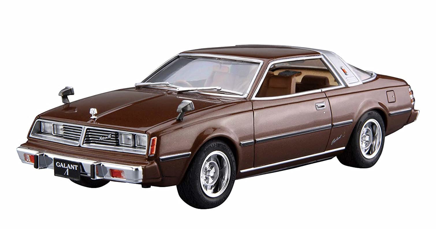 AOSHIMA The Model Car 1/24 Mitsubishi Galant A133A '78 Plastic Model- Japan Figure Store - #1 Bring To You The Best Japanese Goods