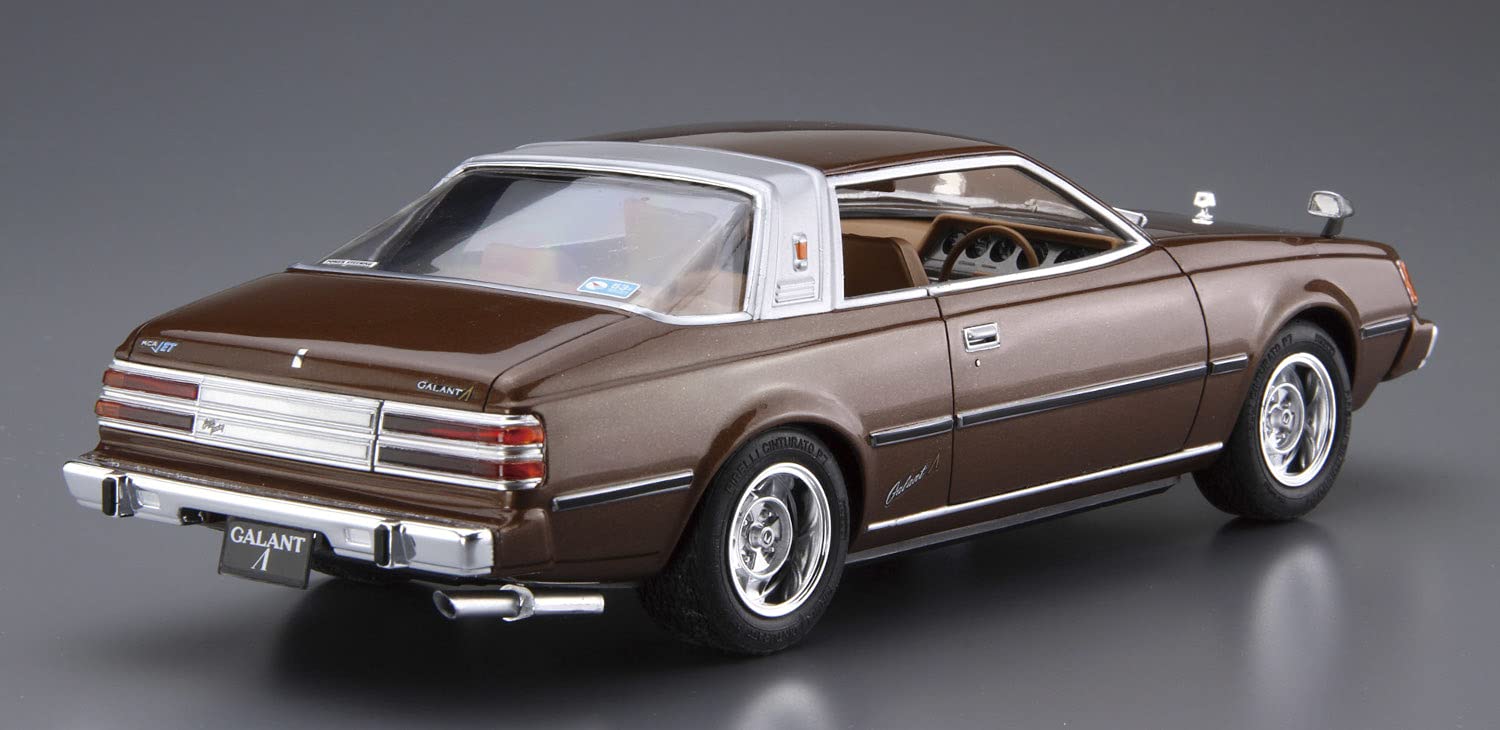 AOSHIMA The Model Car 1/24 Mitsubishi Galant A133A '78 Plastic Model- Japan Figure Store - #1 Bring To You The Best Japanese Goods