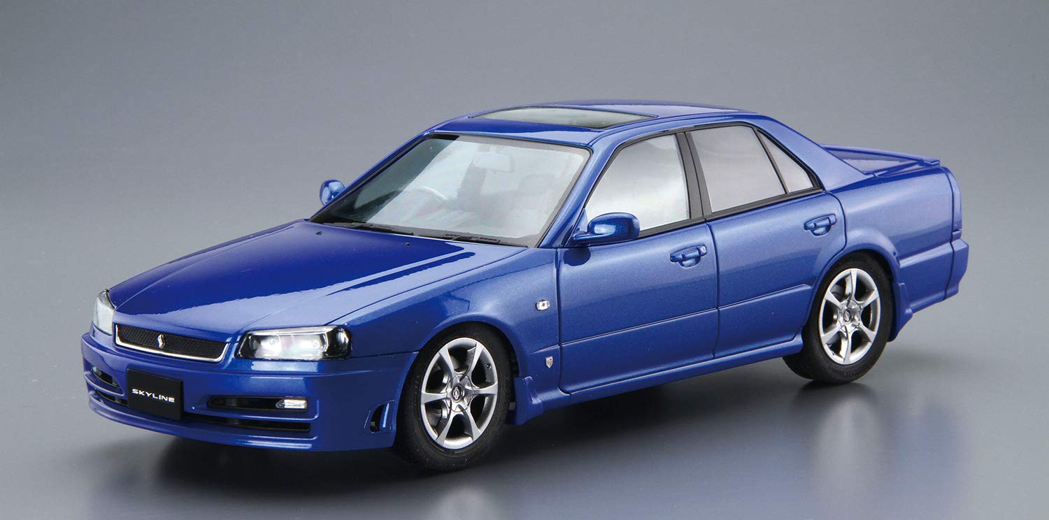 AOSHIMA The Model Car 1/24 Nissan Er34 Skyline 25Gt Turbo '01 Plastic Model- Japan Figure Store - #1 Bring To You The Best Japanese Goods