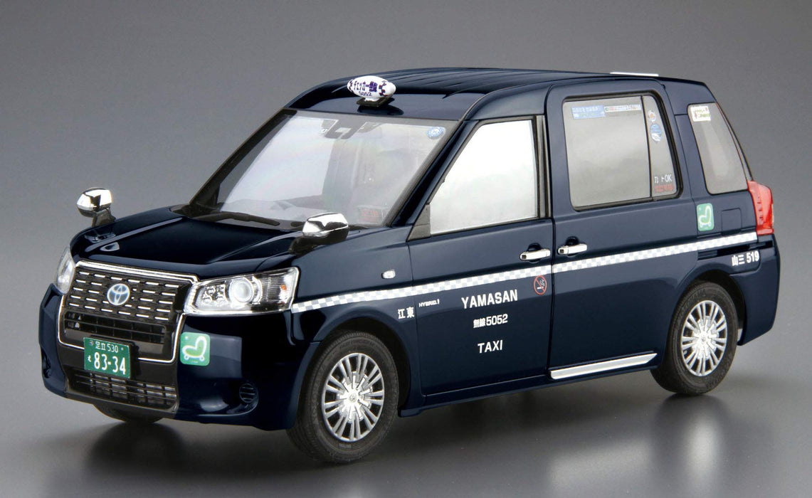 AOSHIMA 57179 The Model Car Sp Toyota Ntp10 Jpn Taxi '17 Checker Cab Ver.1/24 Scale Kit- Japan Figure Store - #1 Bring To You The Best Japanese Goods