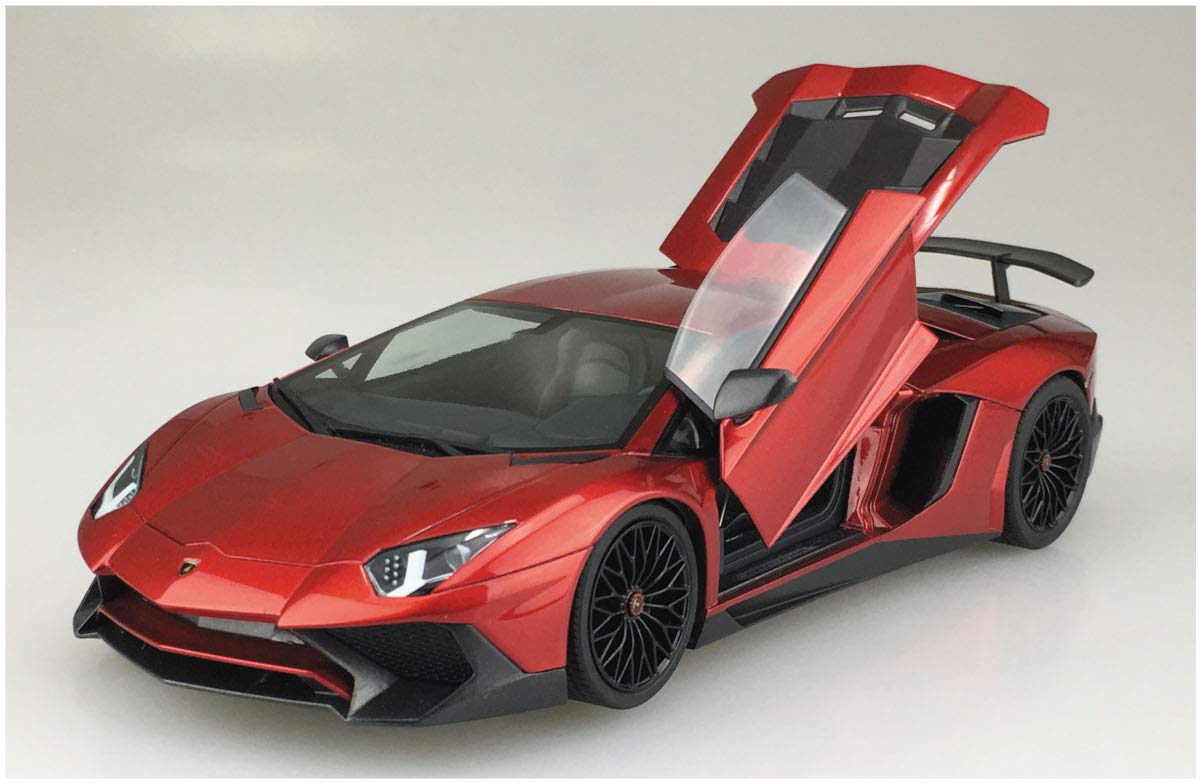 AOSHIMA The Super Car 1/24 '15 Lamborghini Aventador Sv Plastic Model- Japan Figure Store - #1 Bring To You The Best Japanese Goods