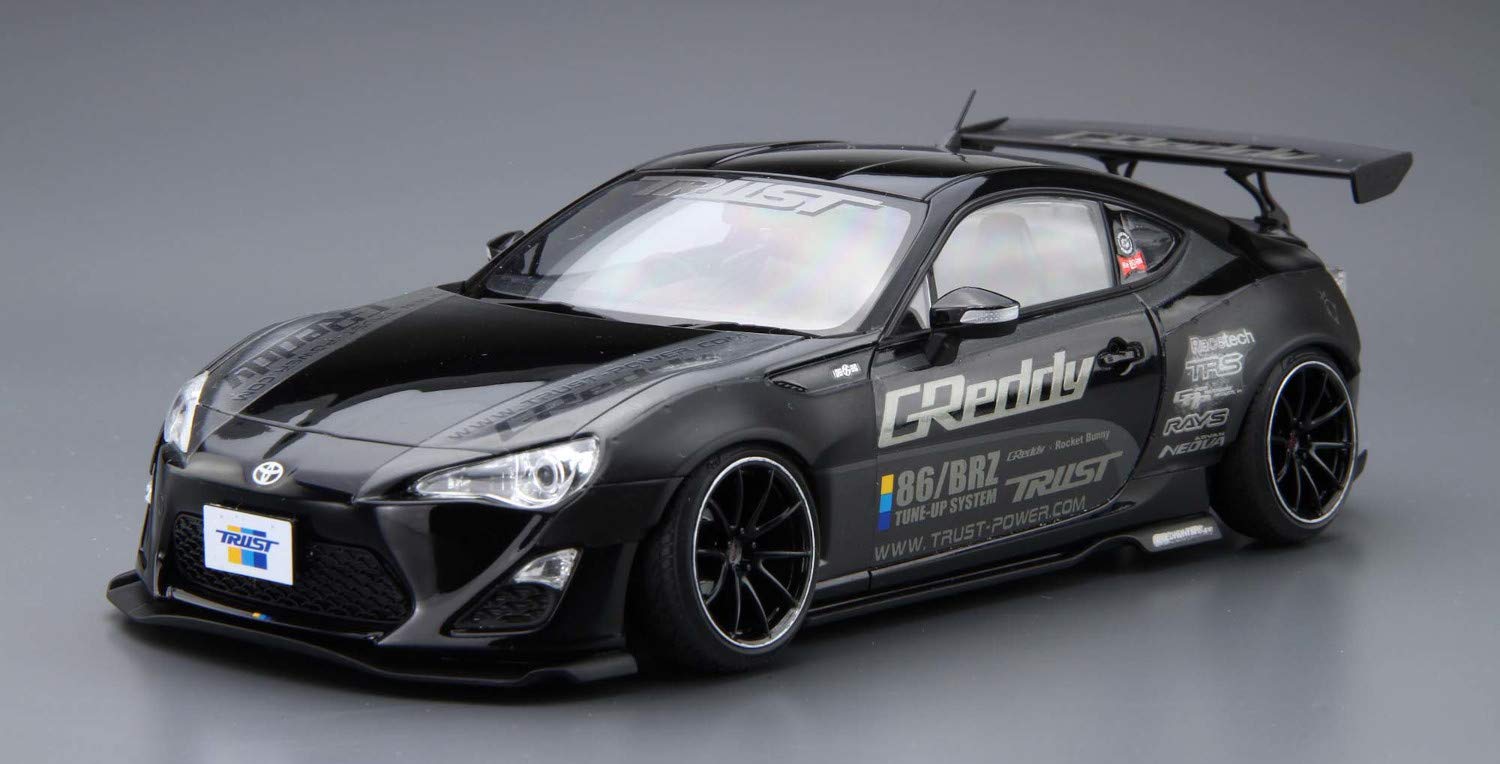 AOSHIMA The Tuned Car 1/24 Zn6 Toyota 86 Greddy & Rocket Bunny Volk Racing Ver. Plastic Model- Japan Figure Store - #1 Bring To You The Best Japanese Goods