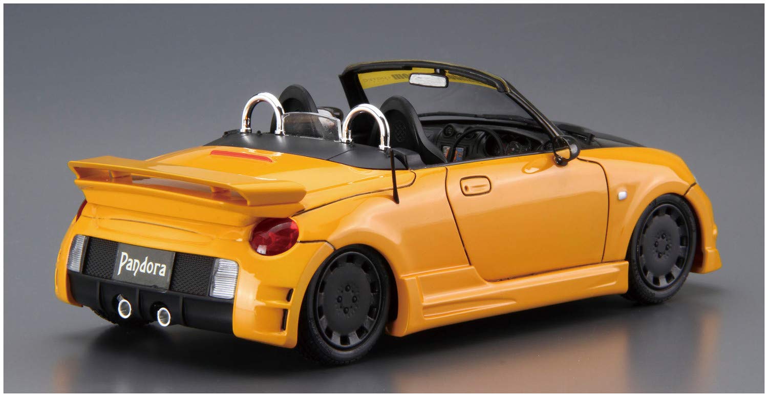 AOSHIMA The Tuned Car 1/24 Pandora Type 887 Evoii L880K Copen '02 Daihatsu Plastic Model- Japan Figure Store - #1 Bring To You The Best Japanese Goods