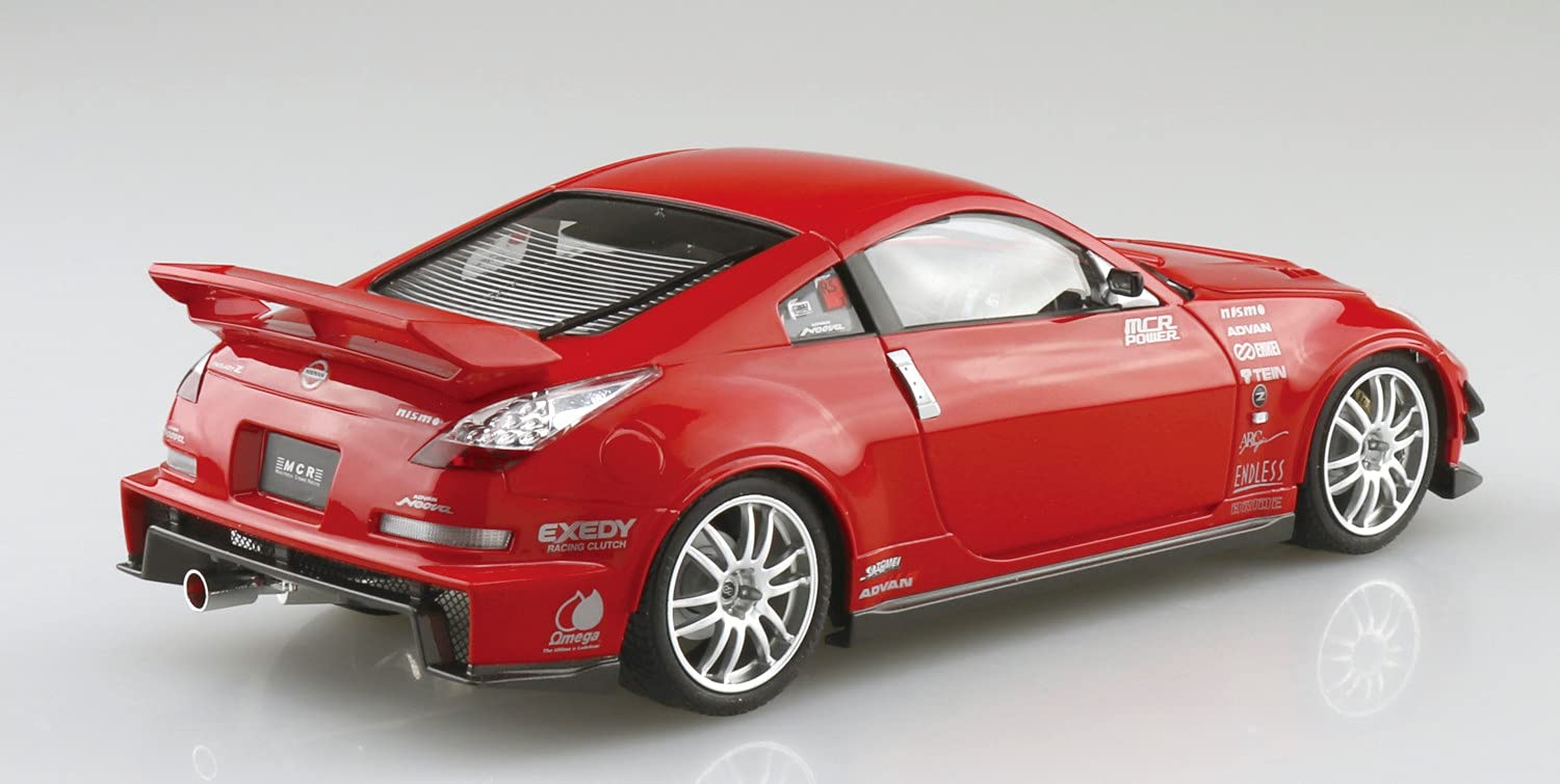 AOSHIMA The Tuned Car No.68 1/24 Nissan Mcr Z33 Fairlady Z '05 Plastic Model- Japan Figure Store - #1 Bring To You The Best Japanese Goods