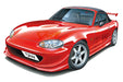 AOSHIMA The Tuned Car 1/24 Garage Belly Nb8C Roadster '99 Mazda Plastic Model- Japan Figure Store - #1 Bring To You The Best Japanese Goods