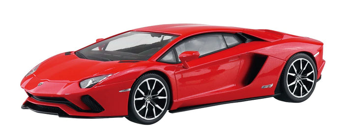 AOSHIMA The Snap Kit No.12-C 1/32 Lamborghini Aventador S Pearl Red Plastic Model- Japan Figure Store - #1 Bring To You The Best Japanese Goods