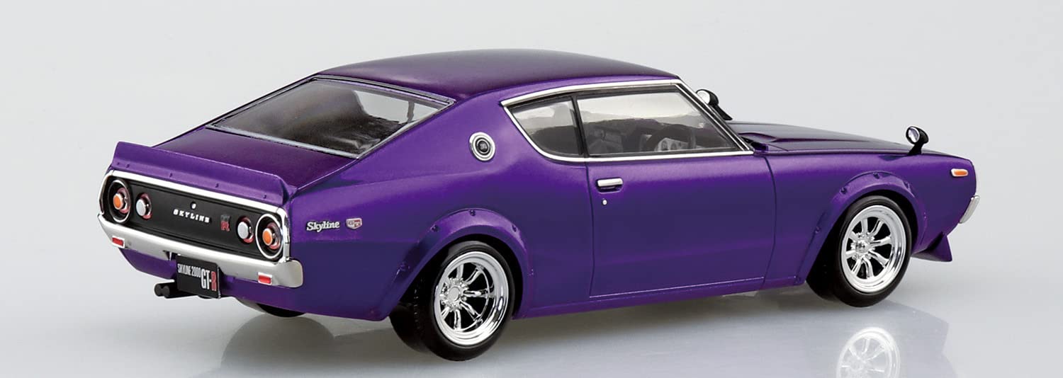 Aoshima 1/32 Nissan C110 Skyline Gt-R Custom Snap Kit Model (Metallic Purple) Japan 18-Sp3- Japan Figure Store - #1 Bring To You The Best Japanese Goods