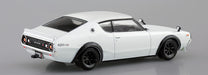 Aoshima 1/32 Nissan C110 Skyline Gt-R Custom (White) Snap Kit Model No.18-Sp2 - Made In Japan- Japan Figure Store - #1 Bring To You The Best Japanese Goods