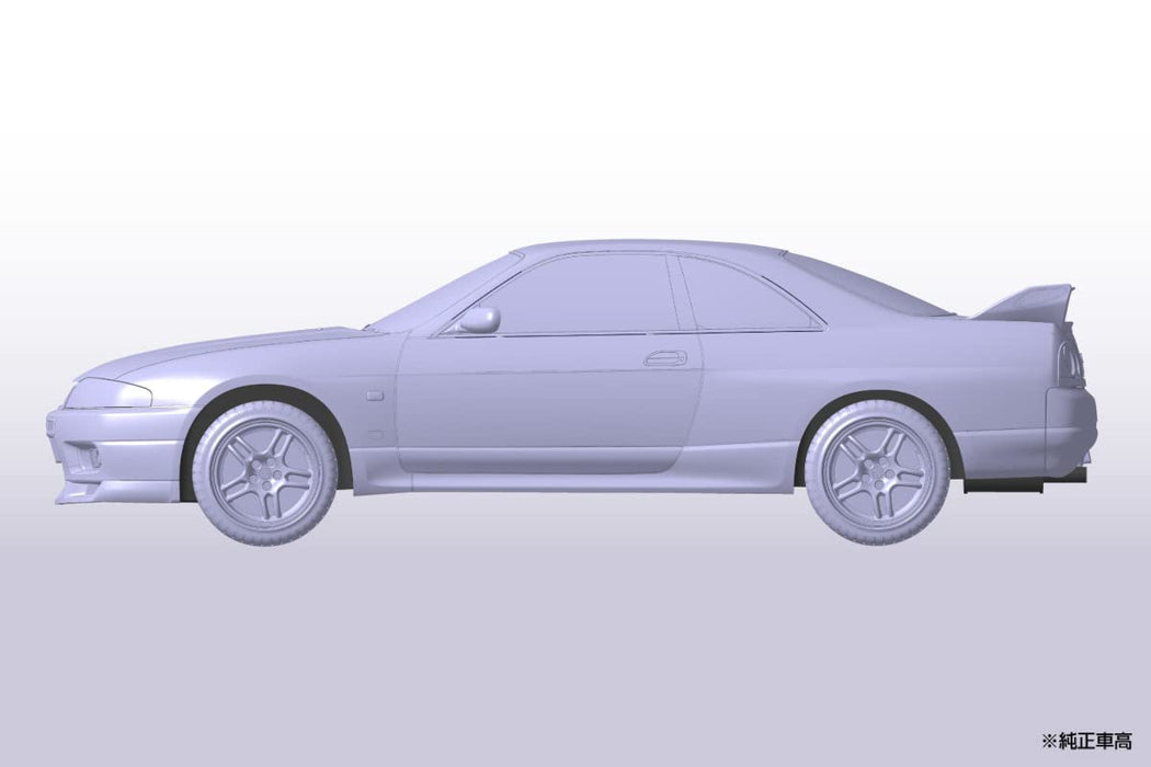 AOSHIMA The Snap Kit 1/32 Nissan R33 Skyline Gt-R Black Plastic Model- Japan Figure Store - #1 Bring To You The Best Japanese Goods