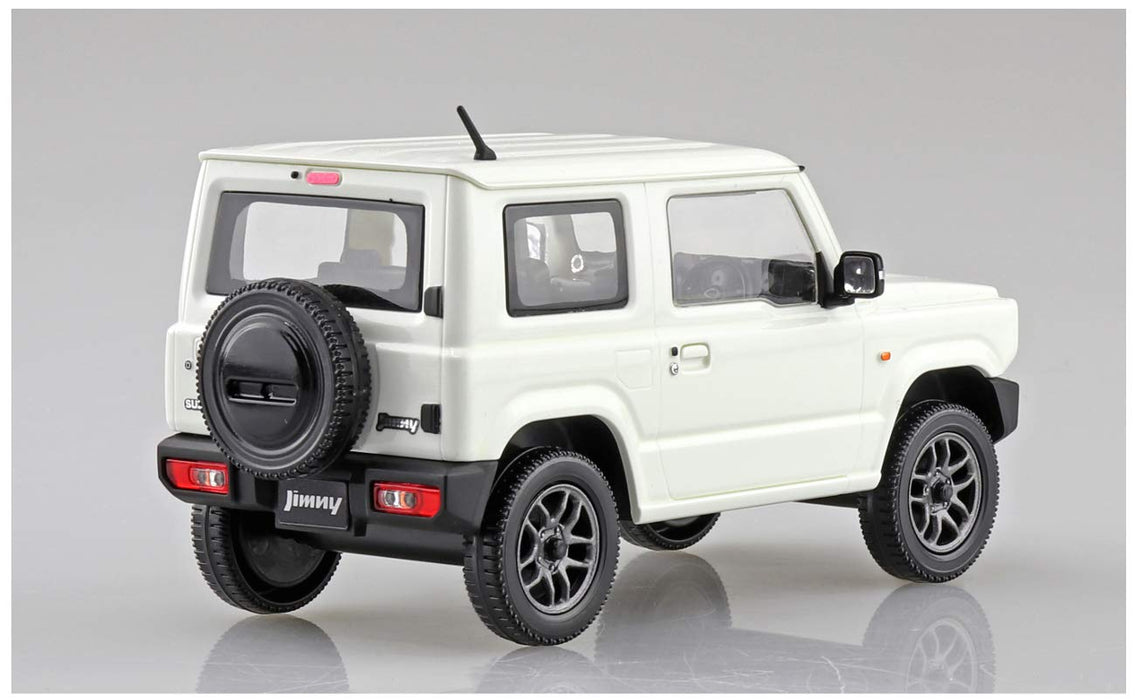 AOSHIMA 58176 08-E Suzuki Jimny Pure White Pearl 1/32 Scale Pre-Painted Snap-Fit Kit- Japan Figure Store - #1 Bring To You The Best Japanese Goods
