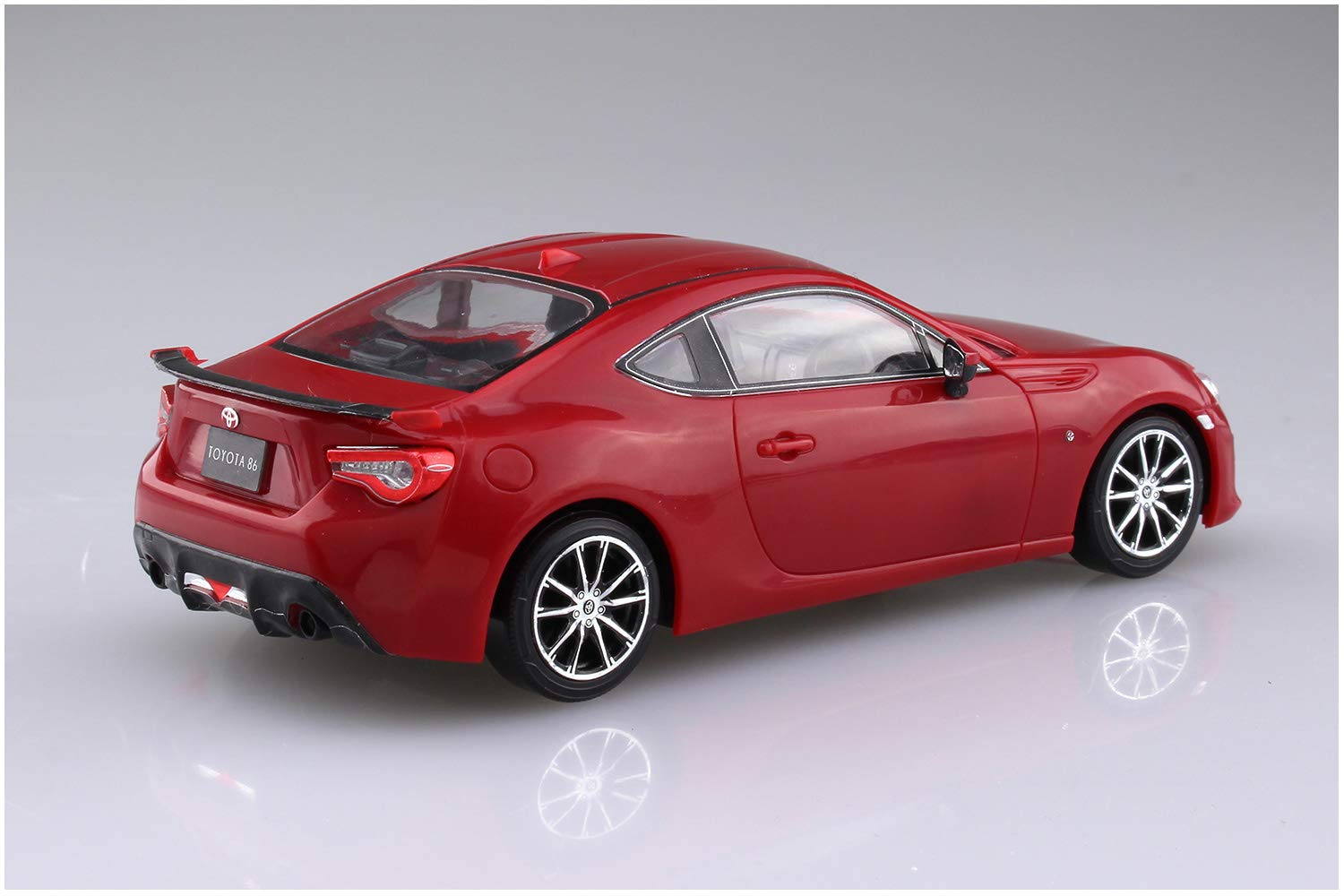 AOSHIMA 57544 Toyota 86 Pure Red 1/32 Scale Pre-Painted Snap-Fit Kit- Japan Figure Store - #1 Bring To You The Best Japanese Goods