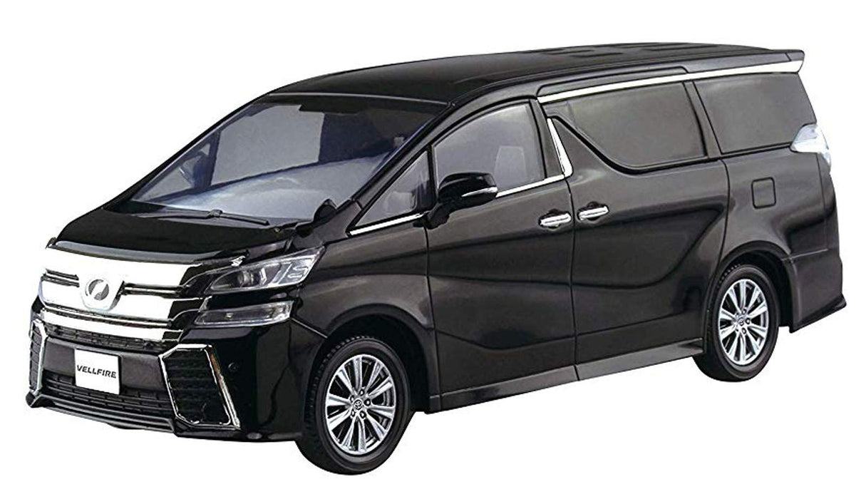 AOSHIMA 56318 Toyota Vellfire Black 1/32 Scale Pre-Painted Snap-Fit Kit- Japan Figure Store - #1 Bring To You The Best Japanese Goods