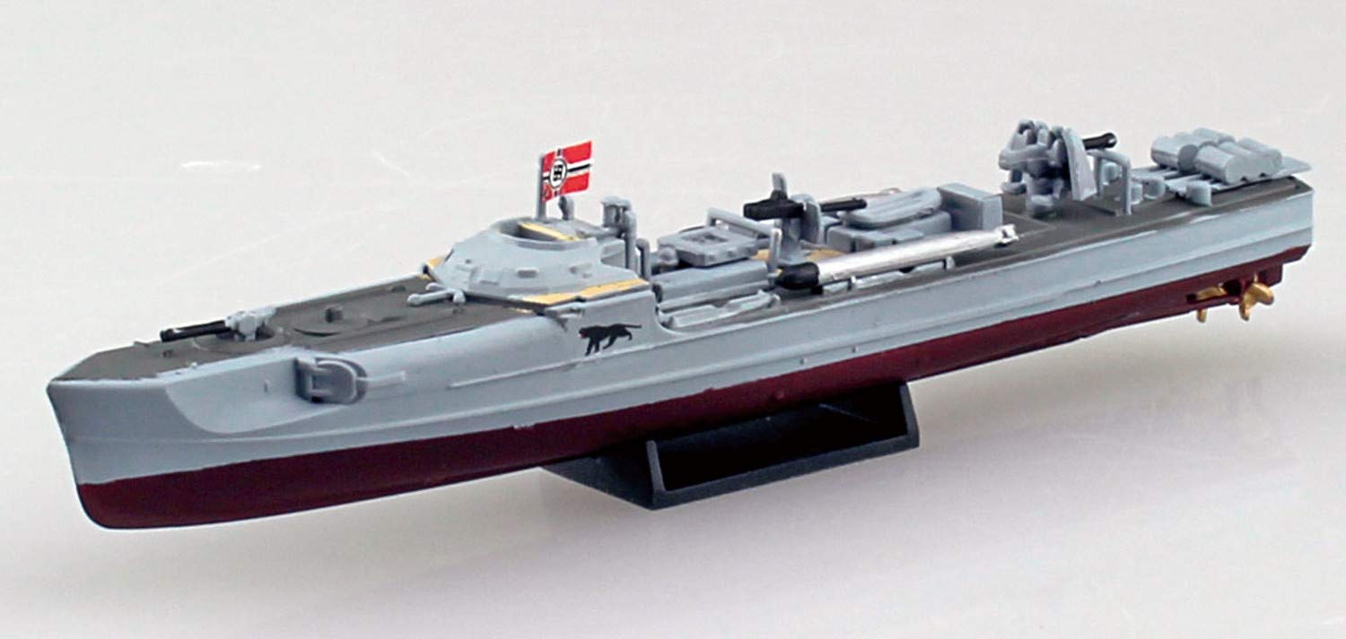 AOSHIMA Ironclad 05659 Steel Navies S-Boat 1/350 Scale Kit- Japan Figure Store - #1 Bring To You The Best Japanese Goods