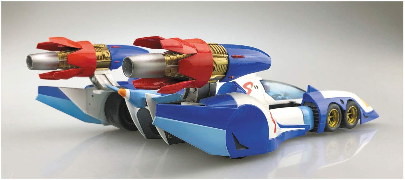 AOSHIMA Cyber Formula 1/24 V Asurada Akf-0 Aero Mode / Aero Boost Mode / Spiral Boost Mode Plastic Model- Japan Figure Store - #1 Bring To You The Best Japanese Goods
