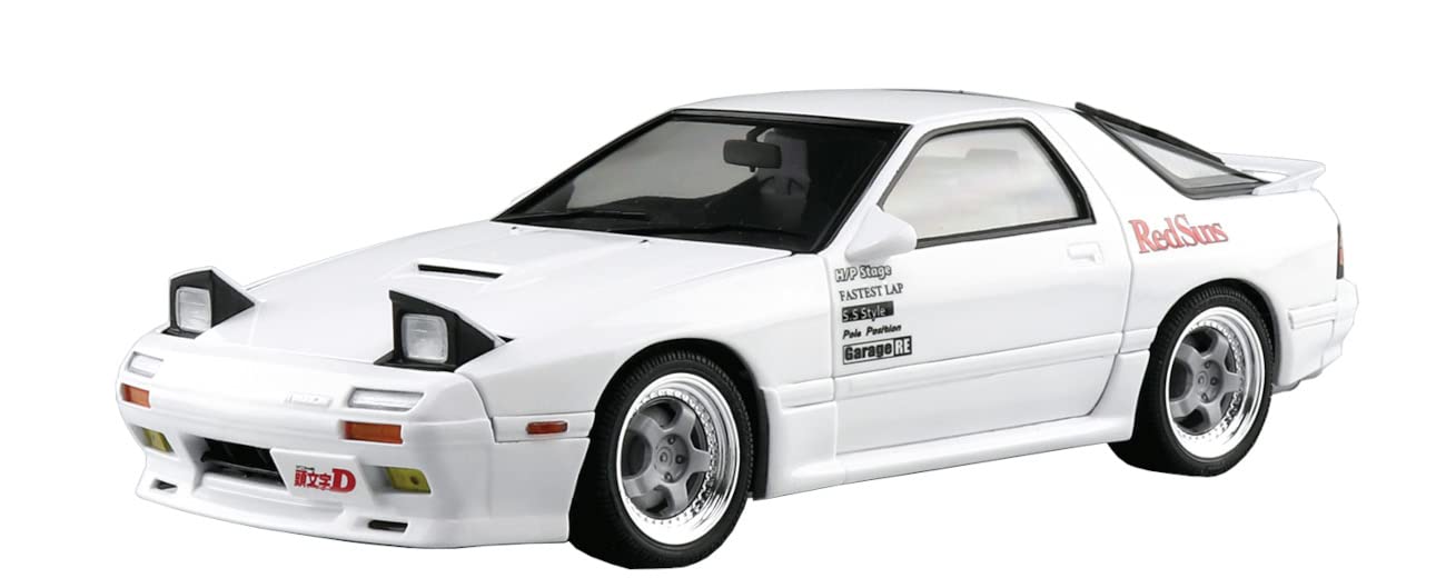 Aoshima Initial D 1/24 Takahashi Ryosuke Fc3S Rx-7 Comics Vol.5 Akina Battle Ver. Plastic Model- Japan Figure Store - #1 Bring To You The Best Japanese Goods