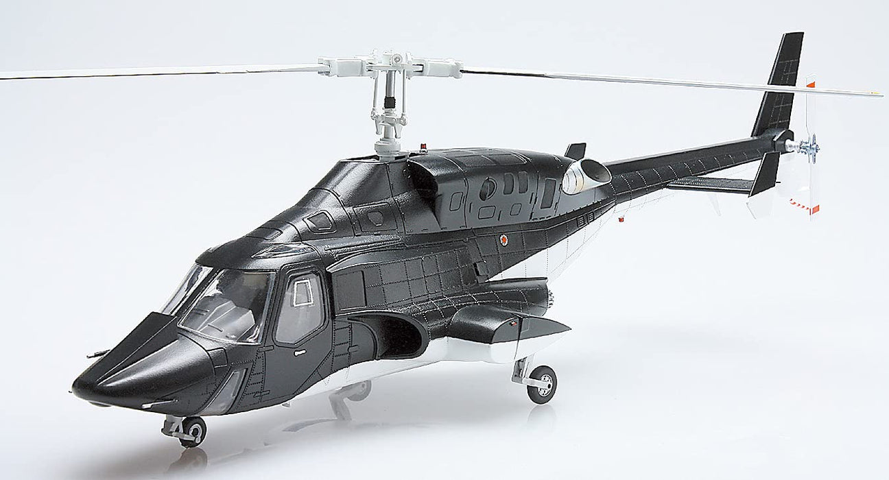 Aoshima Bunka Kyozai Movie Mecha Series Aw-01 Airwolf With Clear Body 1/24 Scale Plastic Model- Japan Figure Store - #1 Bring To You The Best Japanese Goods
